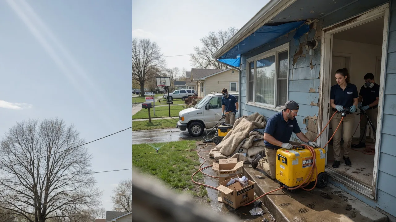 Basement Flood Cleanup in Melrose, IA near me
